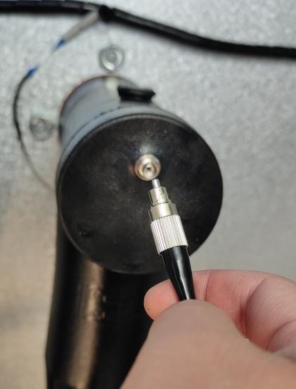 環(huán)網(wǎng)柜肘型塞熒光測溫